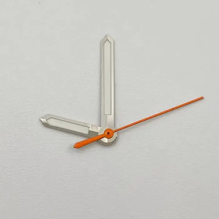 NH36 aiguilles vert rouge argent Orange montres