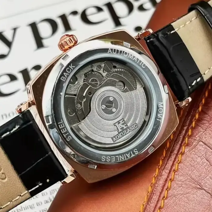 Montre mécanique pour homme rétro | Élégant