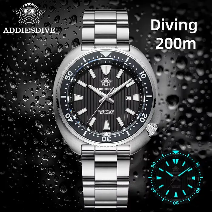 ADDIESDIVE montre de plongée pour hommes 200