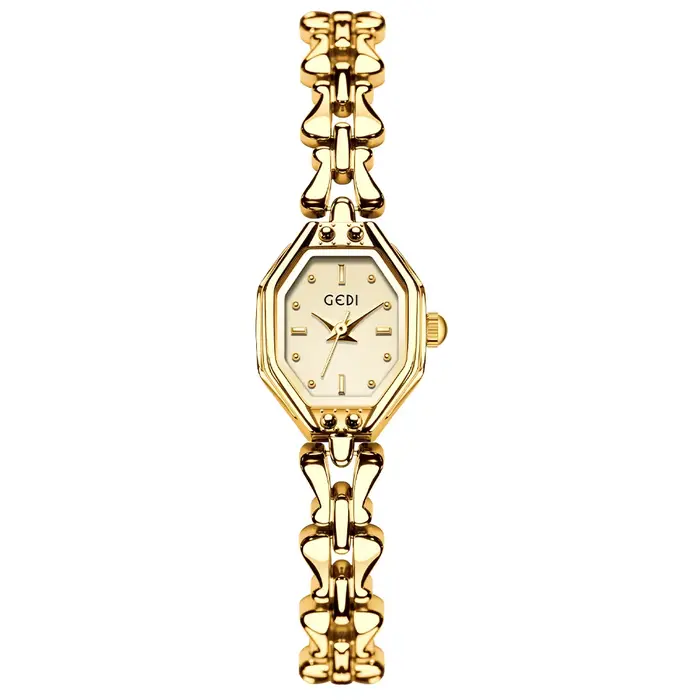 GEDI marque dames montres sont exquis lumière luxe rétro Bracelets en métal haut de gamme étanche fe