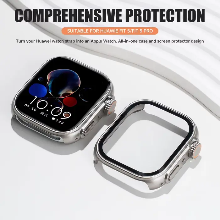 Étui + bracelet 2 en 1 pour Huawei Watch Fit 5 Fit 5 Pro