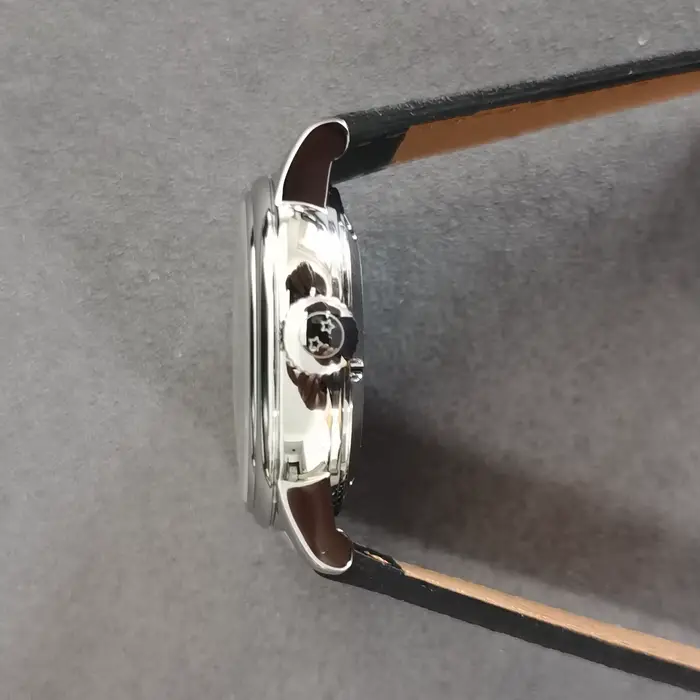 Montre automatique Jacques Genry homme édition limitée cuir acier inoxydable résistante à l'eau pour diverses occasions spéciales