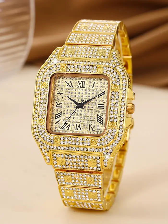 Montre à quartz élégante et à la mode