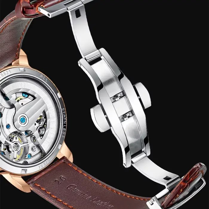Montres à double volant pour hommes