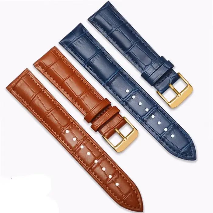 Bracelet de montre en cuir de remplacement universel