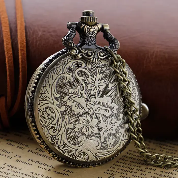 Montre de poche à Quartz élégante pour femmes