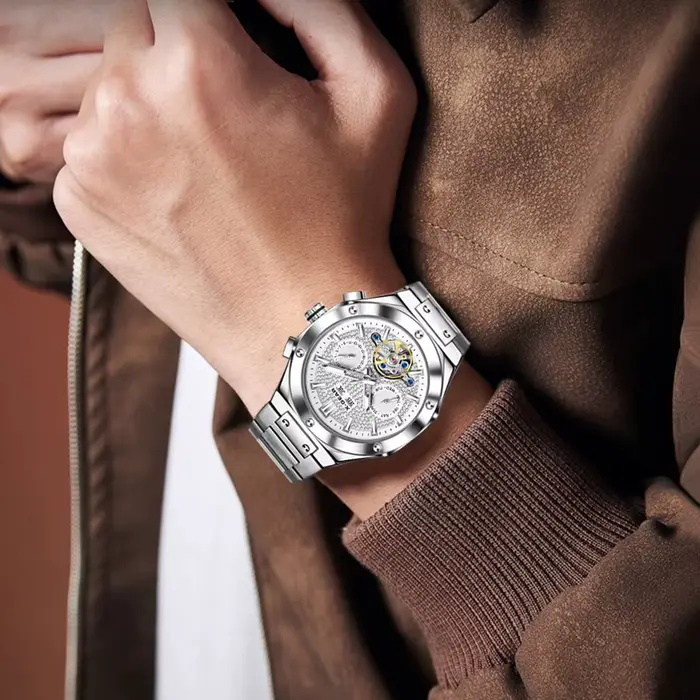 Montre mécanique automatique pour homme