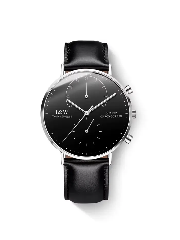 Carnaval marque montres de luxe pour homme mode étanche or Rose argent horloge militaire hommes mont