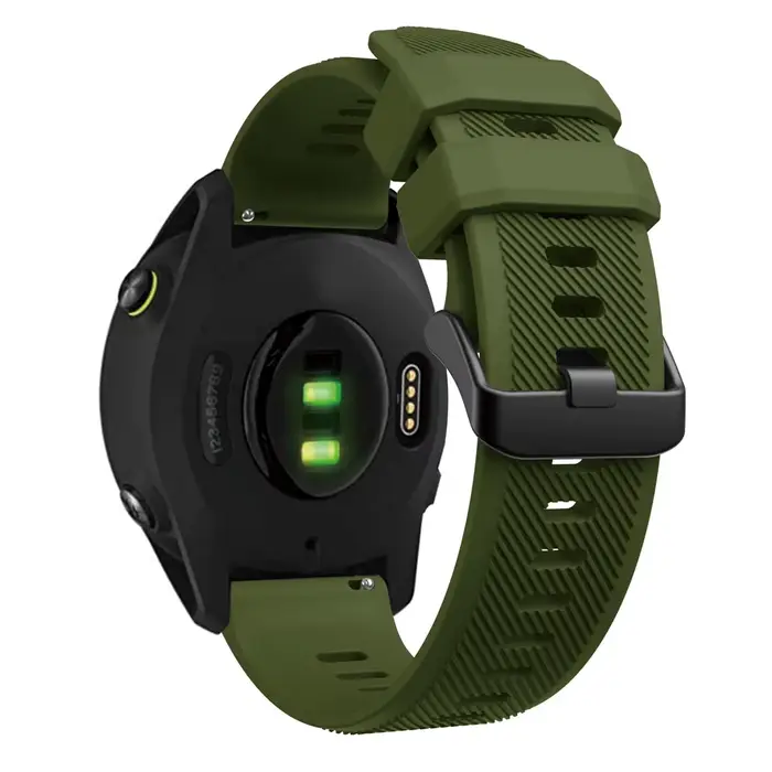Bracelet de montre de sport en Silicone pour Garmin Forerunner 265 255 Music 745, bracelet de remplacement pour Garmin Vivoactive 4/Venu 2