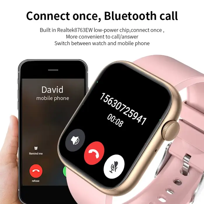 Montre intelligente étanche pour femme