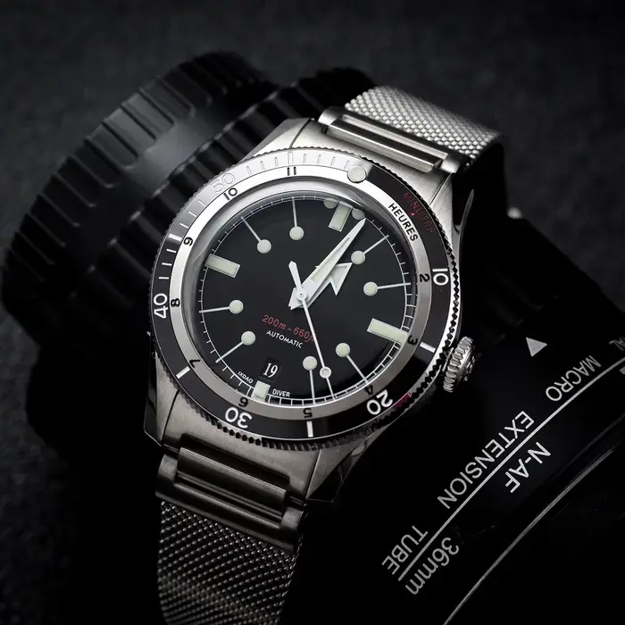 IX&DAO IPOSE 2025 Nouvelle Montre Mécanique Automatique pour Homme 5303 PT5000 Saphir Acier Inoxydable Plongée 20 Bar Lumineuse C3