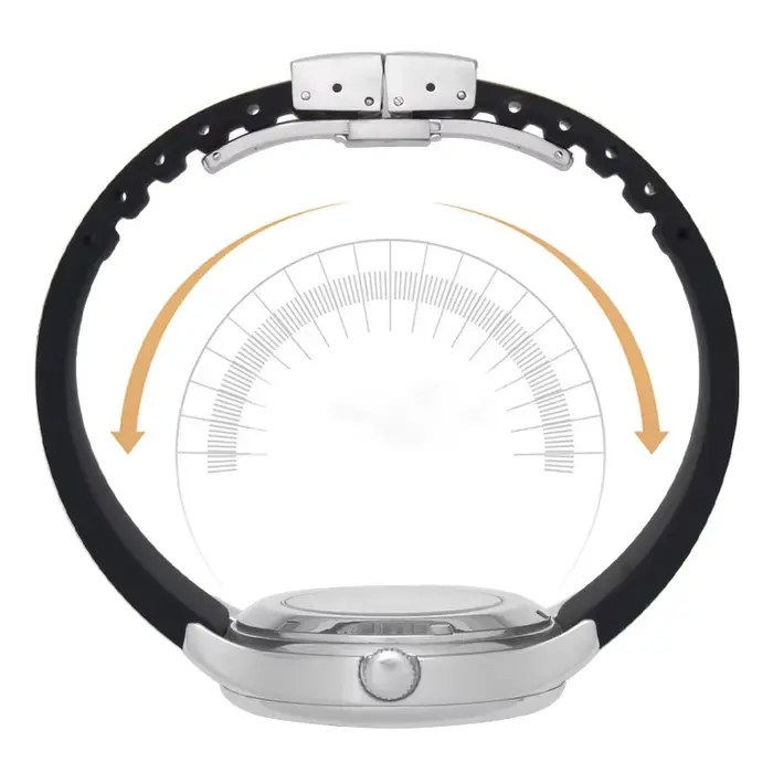 Bracelet de montre étanche en caoutchouc de Silicone