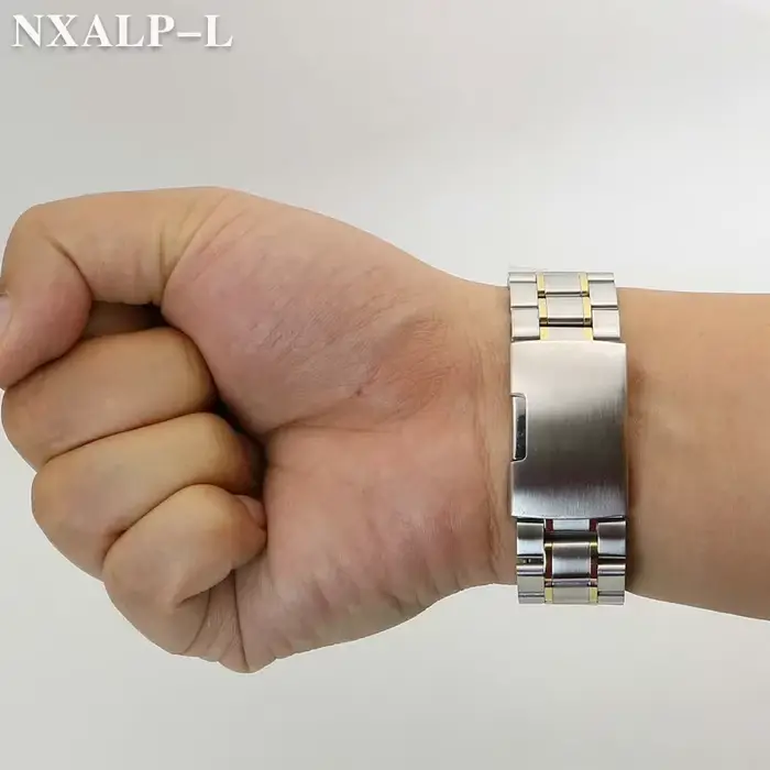 Bracelet de montre Arc en acier inoxydable