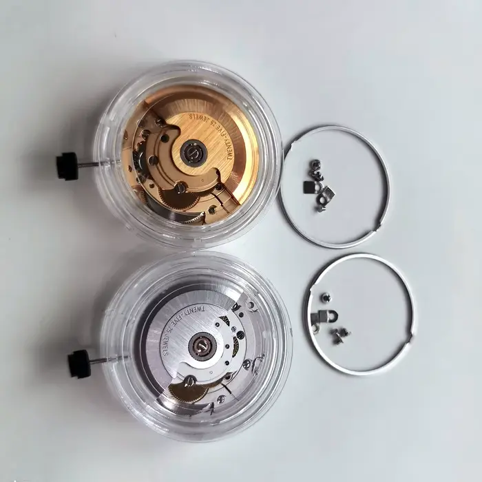 Nouveau mouvement mécanique automatique PT5000 or/argent au lieu