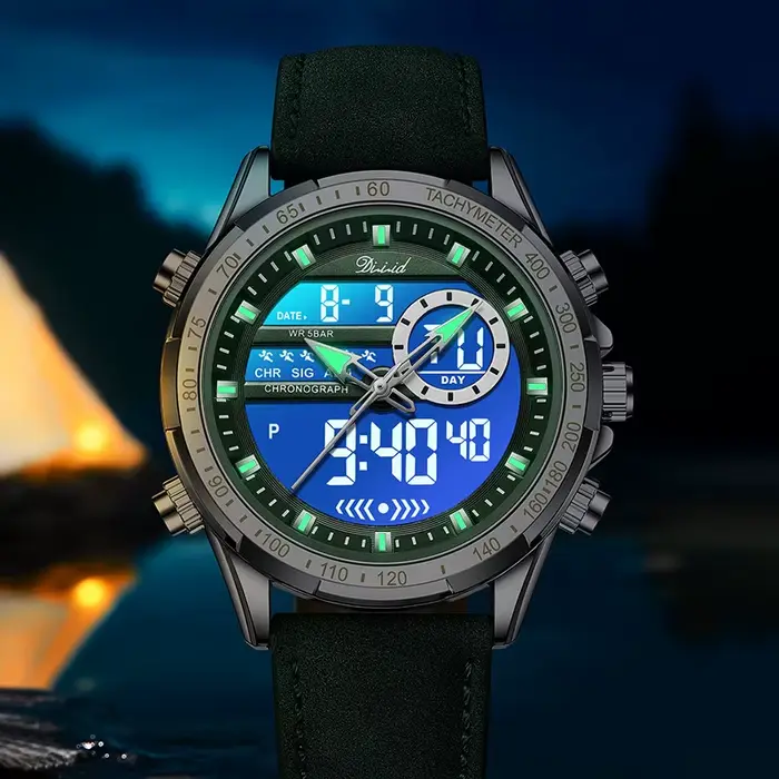 Montre à Quartz pour homme avec mouvement Miyota