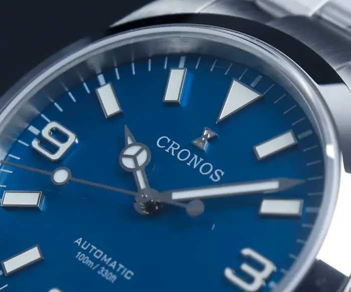 Cronos EX Diver montre mécanique pour hommes 39mm automatique PT5000/Miyota 90S5 verre saphir Bracelet à bagues fermoir coulissant 10ATM L6031