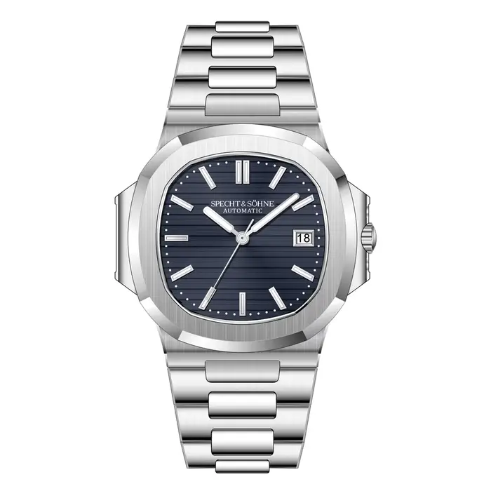 Specht Sohne – montre mécanique automatique pour hommes, cristal saphir, acier inoxydable, étanche 5