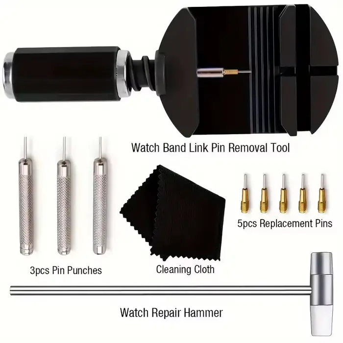 11 pièces/ensemble, Kit de démontage de bracelet de montre