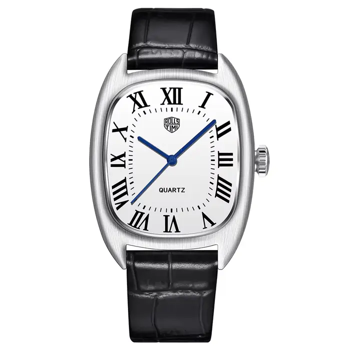RollsTimi 2026 nouvelles montres pour hommes Top marque de luxe montre à Quartz ovale pour hommes mo