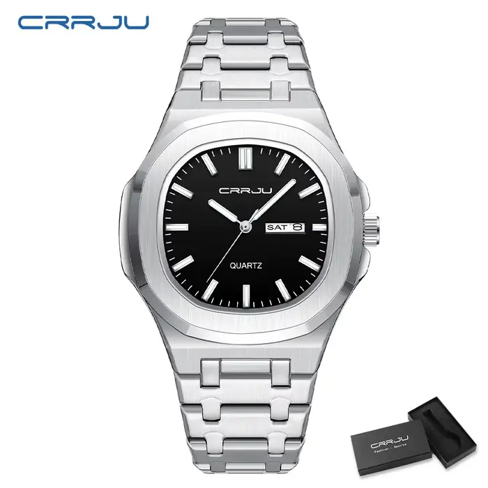 Montres pour hommes, montre-bracelet analogique à quartz pour hommes, montre de luxe décontractée po