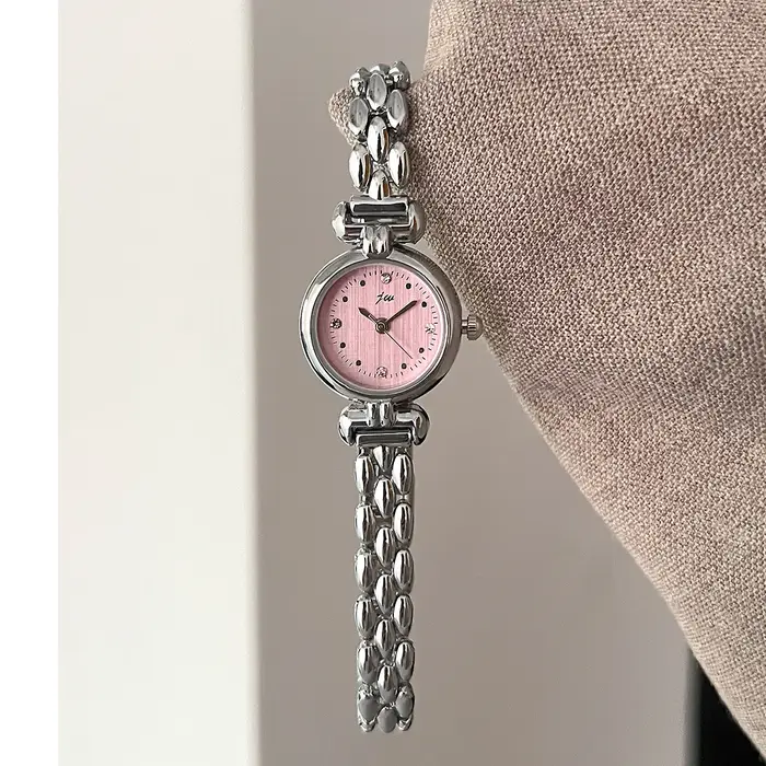 Montre pour femme Vintage Simple alliage Bracelet compact et exquis polyvalent
