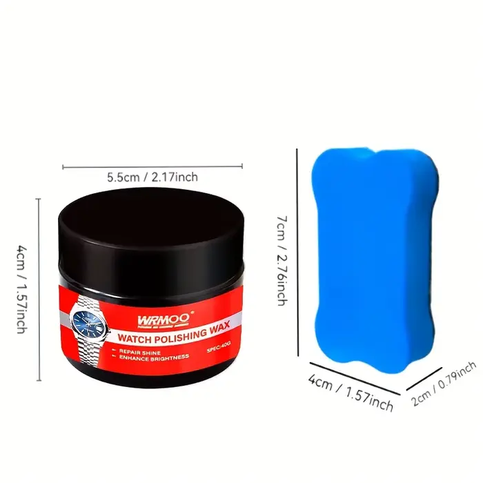 Pâte à polir pour montres instantanées