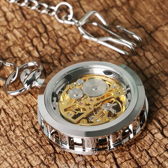Steampunk – montre mécanique de luxe pour hommes et femmes