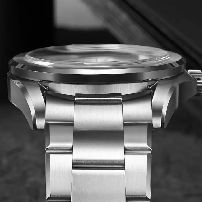 San Martin 39mm montre de Sport de luxe cadran émail NH35 automatique mécanique pour hommes montres en acier étanche 10Bar lumineux SN0129