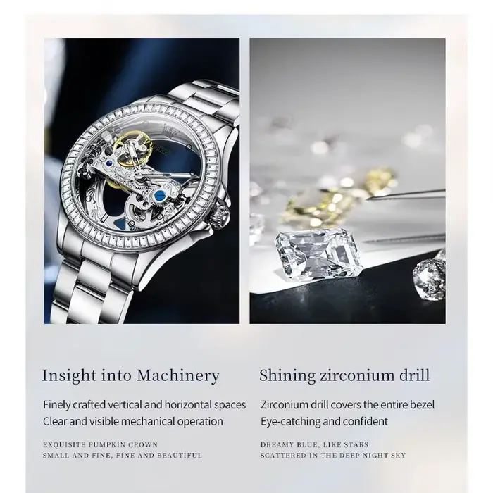 Montre existent et Mécanique pour Femme