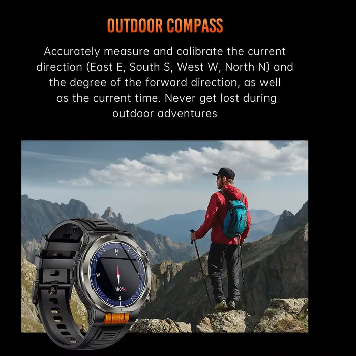 Montre de sport avec plus de 100 modes sportifs