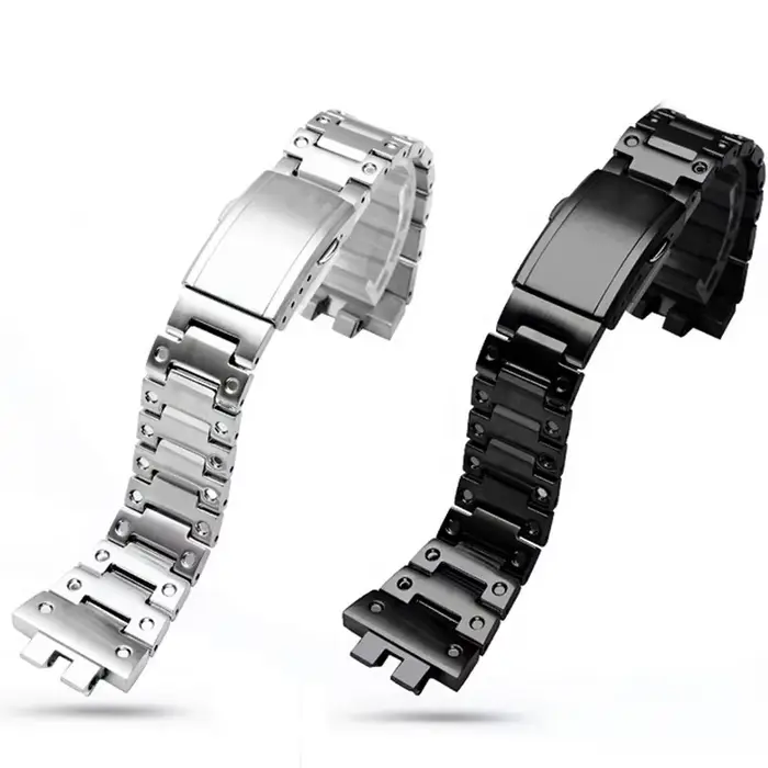 SION L Bracelet de montre en acier inoxydable pour casio g-shock GMW-B5000 GM-B2100