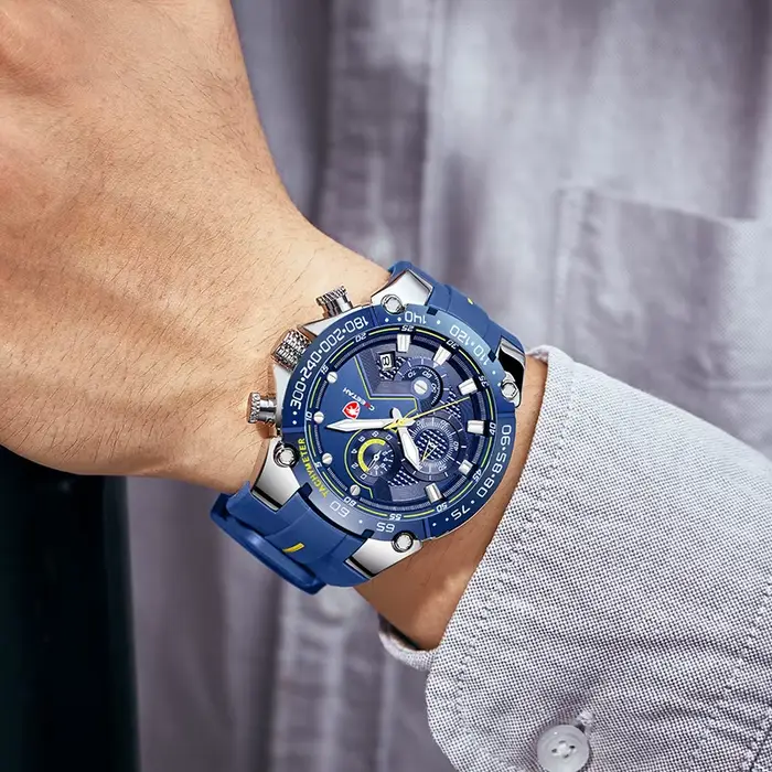 CHEETAH nouvelles montres hommes marque de luxe grand cadran montre