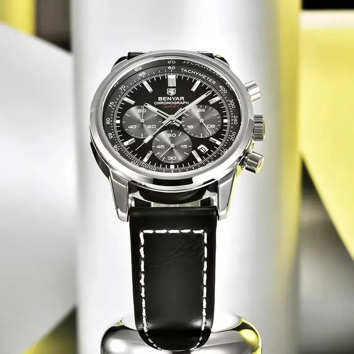 BENYAR 5188 nouvelles montres à Quartz pour hommes Top marque 42MM montre militaire de luxe chronographe 30M étanche mâle horloge Reloj Hombre