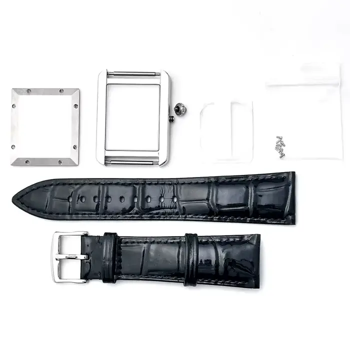 Kit de modification de boîtier de montre rectangulaire 31*41mm