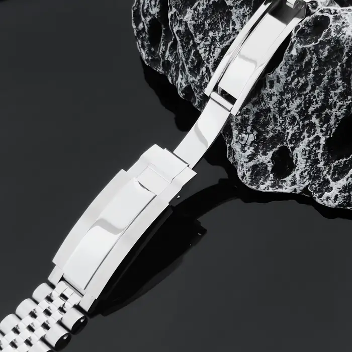 Bracelet présidentiel solide en argent