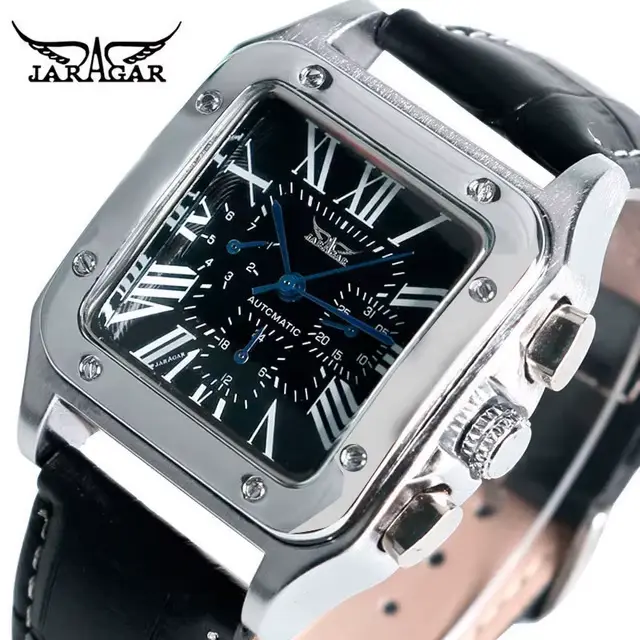 Jaragar – montre automatique squelette pour hommes