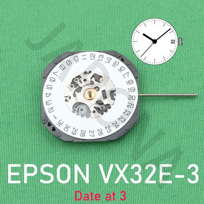 Mouvement EPSON VX32 avec date
