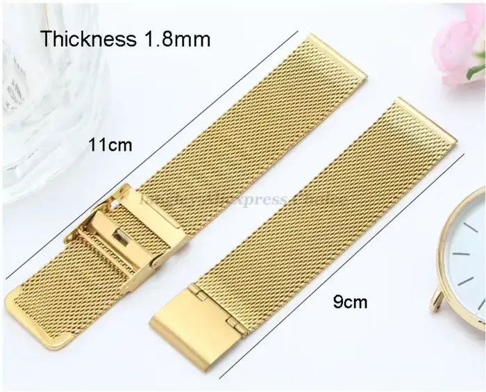 Bracelet en maille pour montre DW