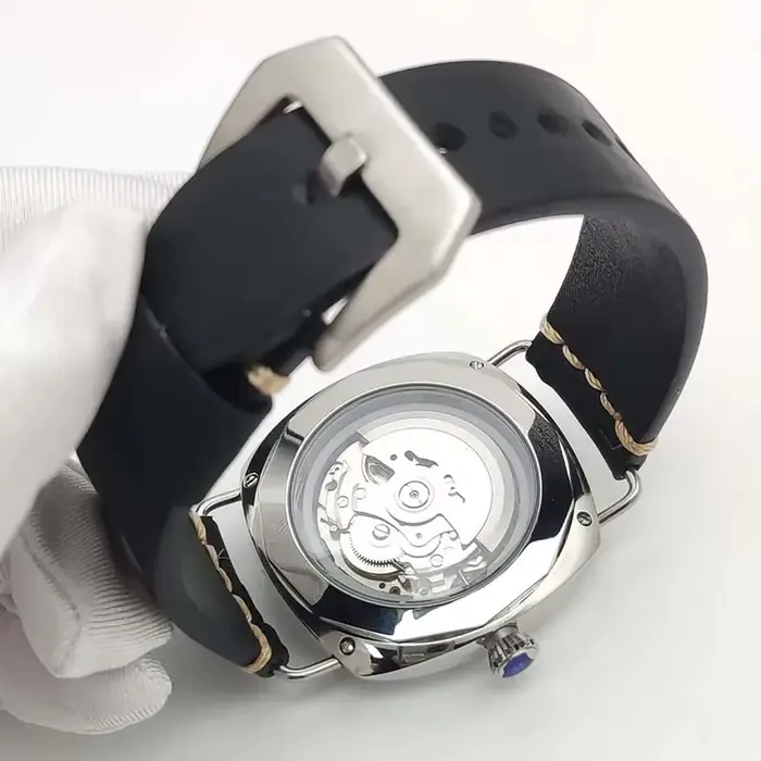 PARNSRPE Montre automatique à cadran noir