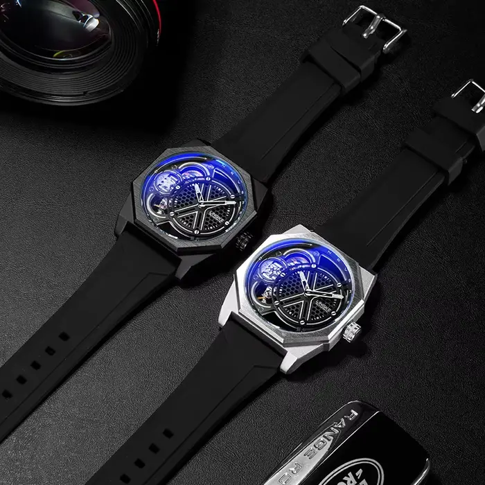 Montre mécanique automatique pour hommes
