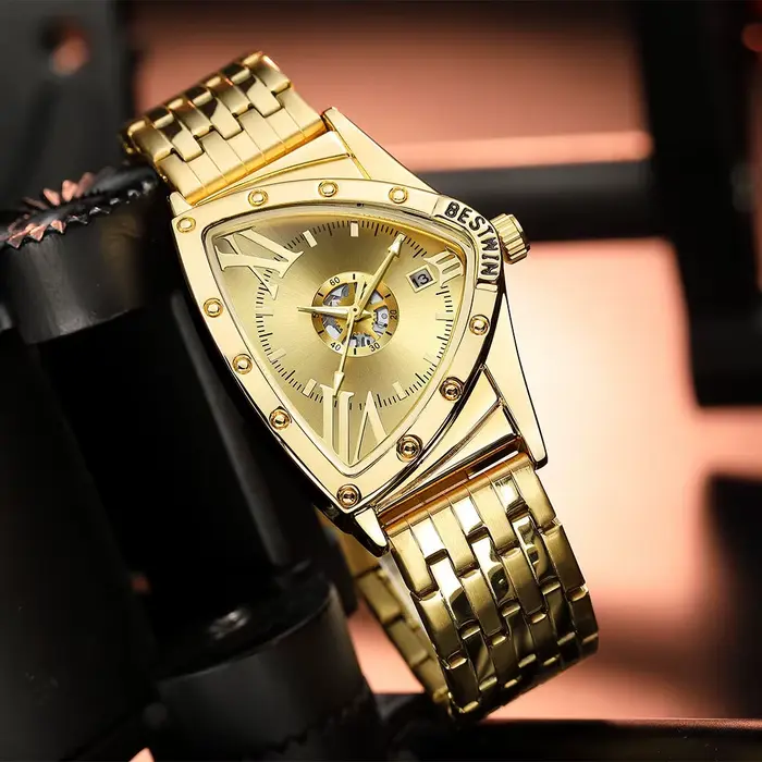 Montre à Quartz Triangle localité pour Homme