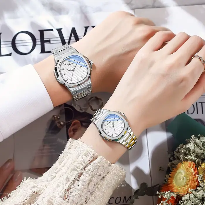 CHENXI 8222 montre à Quartz pour hommes montre-bracelet de luxe en acier inoxydable étanche lumineux Date mâle horloge montres cadeau