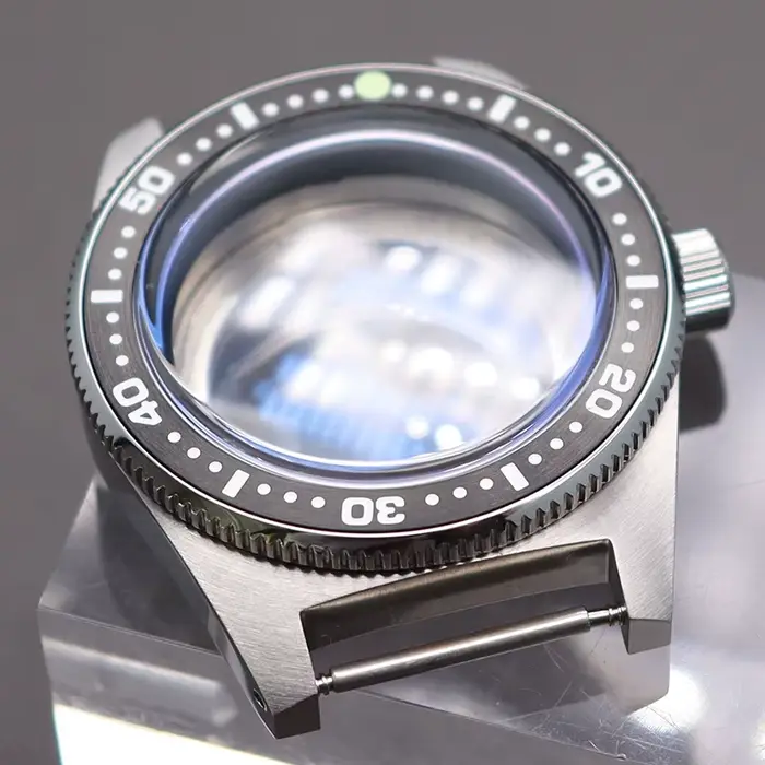 Boîtier de montre de plongée 62MAS 40mm en acier inoxydable avec verre saphir à bulles pour plongeurs et amoureux des belles montres occasions spéciales