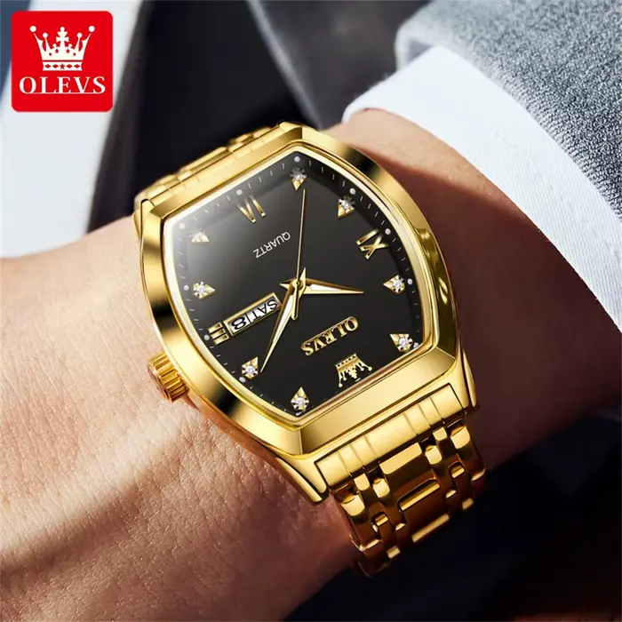 OLEVS 5528 montre pour hommes marque originale affaires