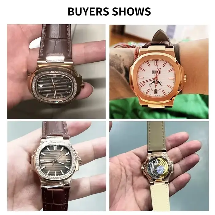 Bracelet de montre en cuir de vache concave et convexe pour homme occasions spéciales polyvalent élégant