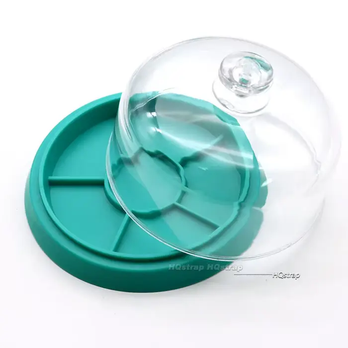 Couvercle Anti-poussière pour mouvement de montre, support de pièces de montre, plateau de protectio