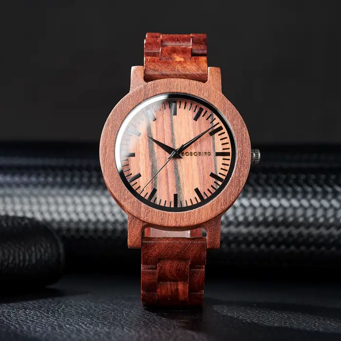 BOBO BIRD montre en bois pour hommes montres