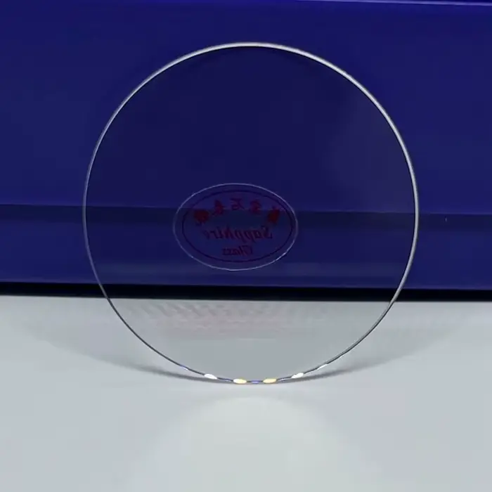 Verre saphir d'exception pour montre, cristal transparent, facile à installer, pour hommes et femmes, pour diverses occasions et styles