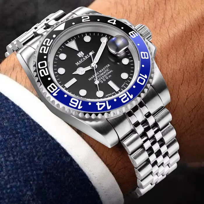 Nouvelle montre mécanique automatique de luxe MACARLON Design 41MM 2026 pour homme