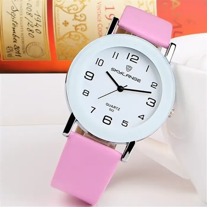 Femmes montre noire offre spéciale bracelet en cuir en acier inoxydable analogique Quartz montre-bracelet dame femme montres décontractées